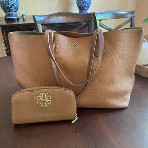 Tory Burch Tote and Wallet Combo